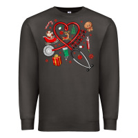 Smoke christmas nurse Premium Sweatshirt - MaliasSmallBusiness