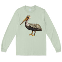 Matcha louisiana state bird pelican Long Sleeve Tee - BarkalooDesign