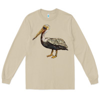 Louisiana State Bird Pelican Long Sleeve Tee | Teevron