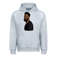 Heather Grey african men Urban Hoodie - HRA Design Shop