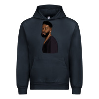 Navy african men Urban Hoodie - HRA Design Shop