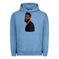 Pigment Pebble Blue african men Urban Hoodie - HRA Design Shop
