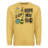 Antique Gold happy new year 2024 Premium Sweatshirt - MaliasSmallBusiness