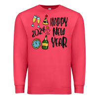 Cardinal happy new year 2024 Premium Sweatshirt - MaliasSmallBusiness