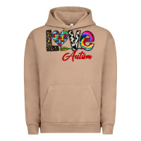 Pigment Burro love autism Urban Hoodie - CowhideDigitalArt
