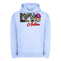 Pigment Grape Ice love autism Urban Hoodie - CowhideDigitalArt