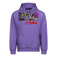 Tulip love autism Urban Hoodie - CowhideDigitalArt
