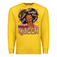 Lemon black queen Premium Sweatshirt - MaliasSmallBusiness