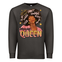 Smoke black queen Premium Sweatshirt - MaliasSmallBusiness