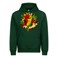 Forest Green juneteenth sunflower Urban Hoodie - HRA Design Shop