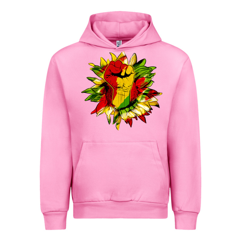 Juneteenth Sunflower Urban Hoodie by HRA Design Shop | Teevron