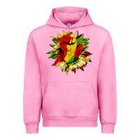 Fuchsia Pink juneteenth sunflower Urban Hoodie - HRA Design Shop