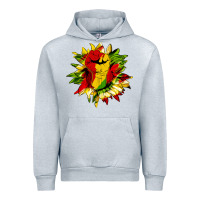 Heather Grey juneteenth sunflower Urban Hoodie - HRA Design Shop
