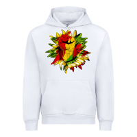 White juneteenth sunflower Urban Hoodie - HRA Design Shop