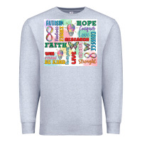 Heather Grey autism Premium Sweatshirt - MaliasSmallBusiness
