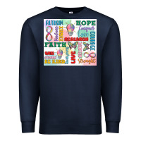 Navy autism Premium Sweatshirt - MaliasSmallBusiness
