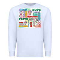 White autism Premium Sweatshirt - MaliasSmallBusiness