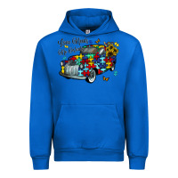 Cobalt love needs no words Urban Hoodie - CowhideDigitalArt