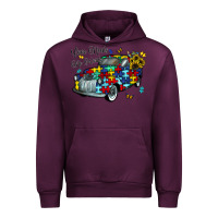 Mauve Wine love needs no words Urban Hoodie - CowhideDigitalArt