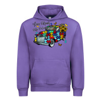 Tulip love needs no words Urban Hoodie - CowhideDigitalArt