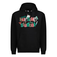 Black nursing student Premium Hoodie - AdoDesignShop