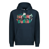 Navy nursing student Premium Hoodie - AdoDesignShop