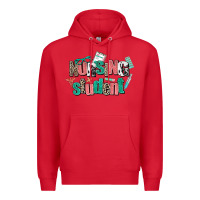 Red nursing student Premium Hoodie - AdoDesignShop