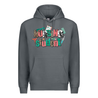 Rock nursing student Premium Hoodie - AdoDesignShop