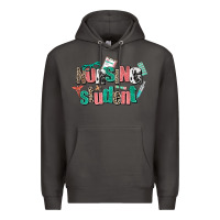 Smoke nursing student Premium Hoodie - AdoDesignShop