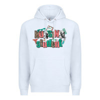 White nursing student Premium Hoodie - AdoDesignShop