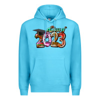 Ocean Blue class of 2023 Premium Hoodie - RacoonDesign