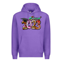 Purple class of 2023 Premium Hoodie - RacoonDesign