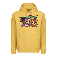 Antique Gold class of 2023 Premium Hoodie - RacoonDesign