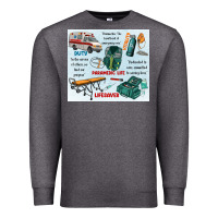 Charcoal Heather paramedic life Premium Sweatshirt - MaliasSmallBusiness