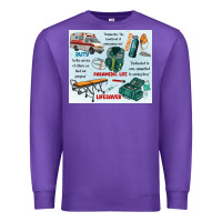 Purple paramedic life Premium Sweatshirt - MaliasSmallBusiness