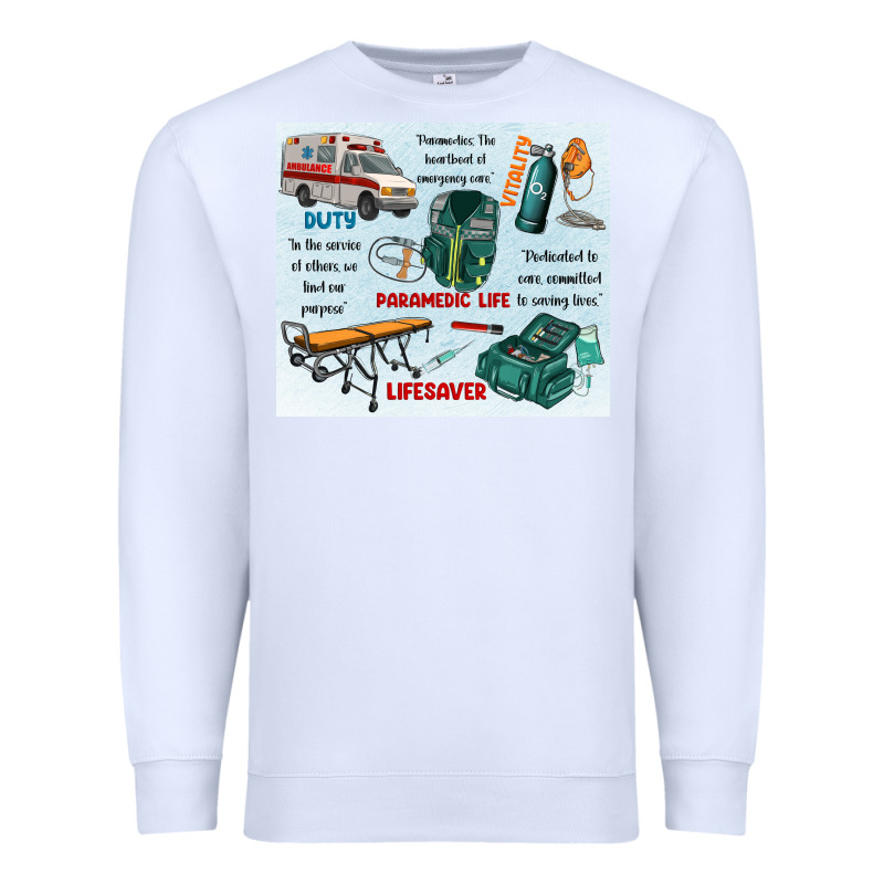Paramedic Life Premium Sweatshirt by MaliasSmallBusiness | Teevron