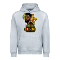 Heather Grey juneteenth living freeish since 1865 Urban Hoodie - HRA Design Shop