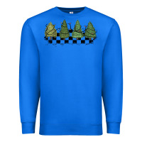 True Royal christmas checkered trees Premium Sweatshirt - MaliasSmallBusiness