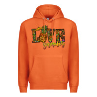 Carrot love summer pinapple Premium Hoodie - CowhideDigitalArt