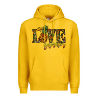 Lemon love summer pinapple Premium Hoodie - CowhideDigitalArt