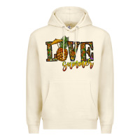Sandshell love summer pinapple Premium Hoodie - CowhideDigitalArt