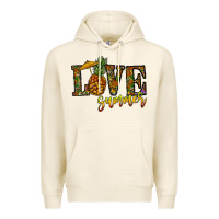 Tofu love summer pinapple Premium Hoodie - CowhideDigitalArt