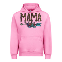 Fuchsia Pink mama Urban Hoodie - CowhideDigitalArt