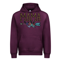 Mauve Wine mama Urban Hoodie - CowhideDigitalArt