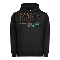 Pigment Black mama Urban Hoodie - CowhideDigitalArt