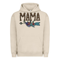 Pigment French Oak mama Urban Hoodie - CowhideDigitalArt