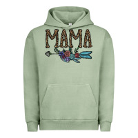 Pigment Oil Green mama Urban Hoodie - CowhideDigitalArt