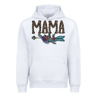 White mama Urban Hoodie - CowhideDigitalArt