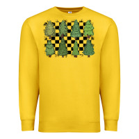 Lemon checkered trees Premium Sweatshirt - MaliasSmallBusiness