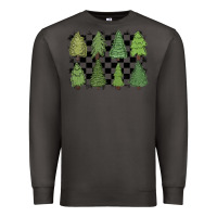 Smoke checkered trees Premium Sweatshirt - MaliasSmallBusiness